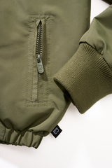Geaca de Vant Frontzip Olive Copii Brandit - Protectie Activa