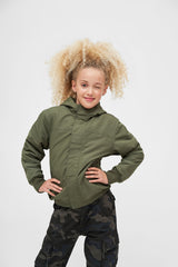 Geaca de Vant Frontzip Olive Copii Brandit - Protectie Activa