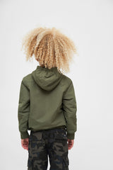 Geaca de Vant Frontzip Olive Copii Brandit - Protectie Activa