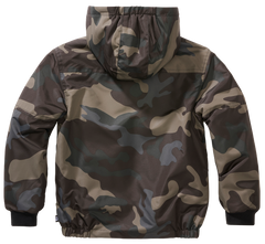 Geaca de Vant Frontzip Dark Camo Copii Brandit - Protectie Activa