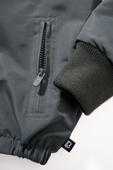 Geaca de Vant Frontzip Anthracite Copii Brandit - Protectie Activa