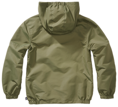 Geaca de Vant Summer Frontzip Olive Copii Brandit - Protectie Usoara si Stil