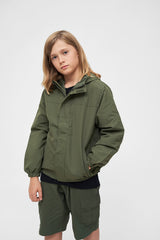 Geaca de Vant Summer Frontzip Olive Copii Brandit - Protectie Usoara si Stil