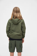 Geaca de Vant Summer Frontzip Olive Copii Brandit - Protectie Usoara si Stil