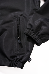 Geaca de Vant Summer Frontzip Negru Copii Brandit - Confort Activ