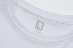 Tricou Alb Copii Brandit - Confort Optim Zilnic