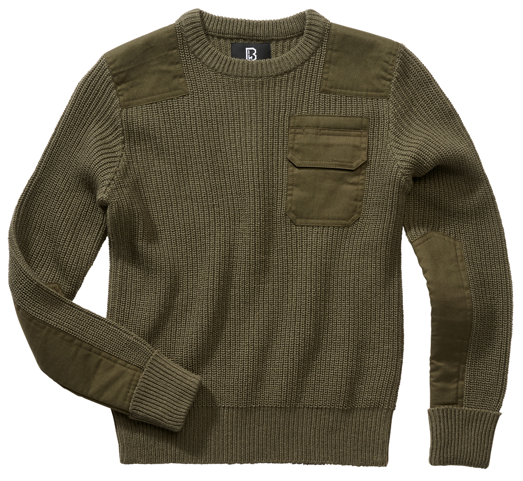 Pulover BW Olive Copii Brandit - Caldura si Durabilitate