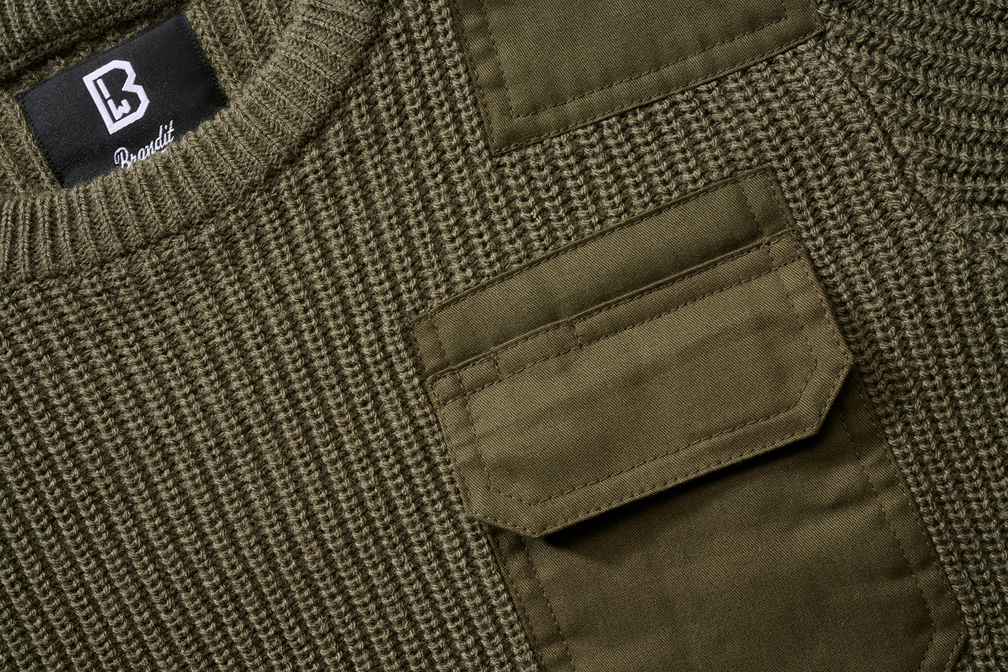 Pulover BW Olive Copii Brandit - Caldura si Durabilitate