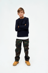 Pulover BW Navy Copii Brandit - Confort pentru Aventuri