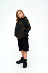 Geaca Teddyfleece Hooded Woodland Copii Brandit - Caldura si Aventura
