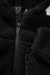 Geaca Teddyfleece Hooded Negru Copii Brandit - Caldura si Stil
