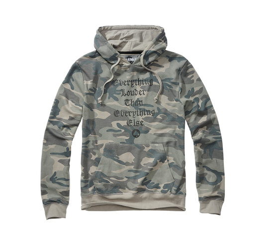 Hanorac Motörhead Sweat Hoody Grey Camo Brandit - Stil Autentic și Confort
