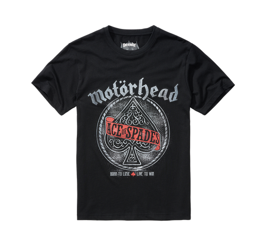 Tricou Motörhead Ace of Spade Negru Brandit - Stil Rock Autentic