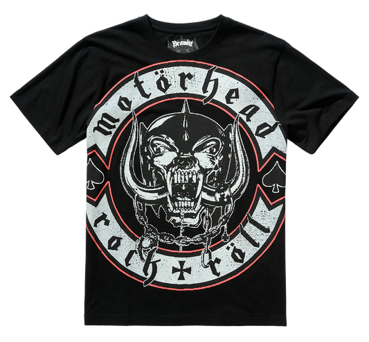 Tricou Motörhead Rock Röll Negru Brandit - Stil Autentic Rock