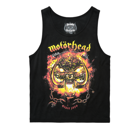 Top Motörhead Tank Overkill Negru Brandit - Stil Rock Autentic