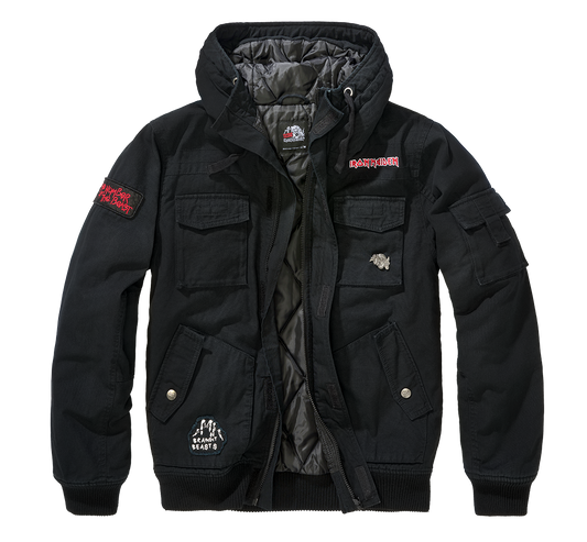 Geaca IRM Bronx Negru Brandit - Caldura si Rezistenta