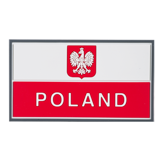 Patch Helikon-Tex Drapel Polonia PVC cu Velcro