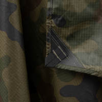 Poncho Lightweight Field Helikon-Tex PL Woodland – Poliester Ripstop, 355 g - poza 10