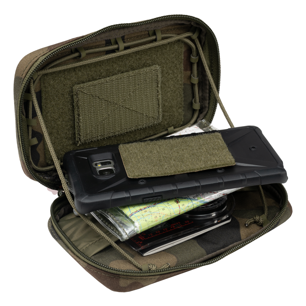 Buzunar Administrativ Guardian Field Helikon-Tex PL Woodland – NIR, MOLLE/PALS - poza 2