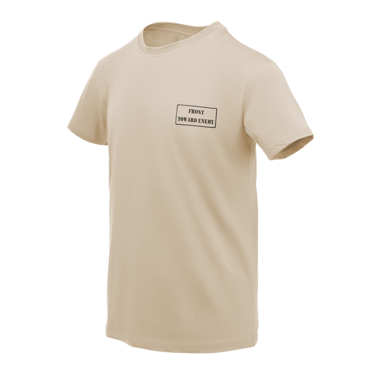 Tricou Helikon-Tex "Toward Enemy" Khaki din Bumbac