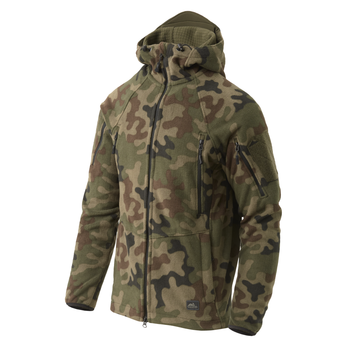 Bluză Polar Helikon-Tex Patriot Mk2 Hybrid Fleece PL Woodland