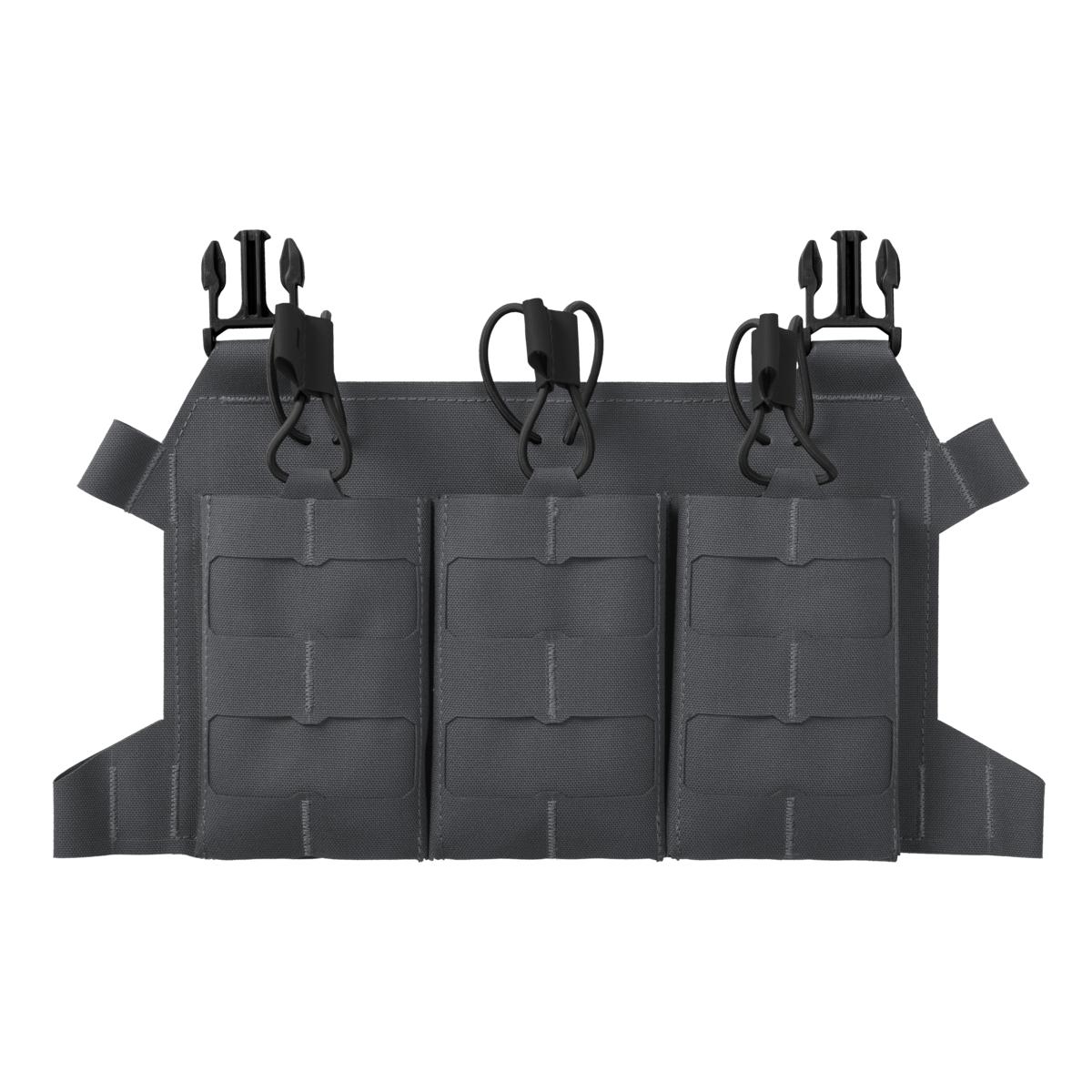 Panel Frontal Helikon-Tex Skeletonized Triple 223 Flap Gri Shadow