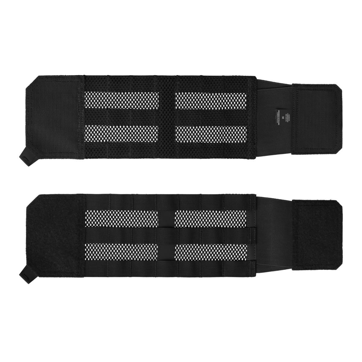 Panouri Laterale Tactice Helikon-Tex Guardian Cummerbund Negru Compatibilitate MOLLE/PALS