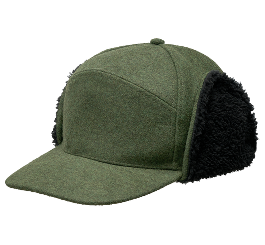 Sapca Lumberjack Winter Olive Brandit - Caldura Autentica