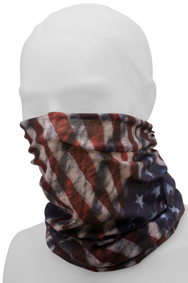 Bandana Multi Function Headgear US Flag Print Brandit - Versatilitate Tactică