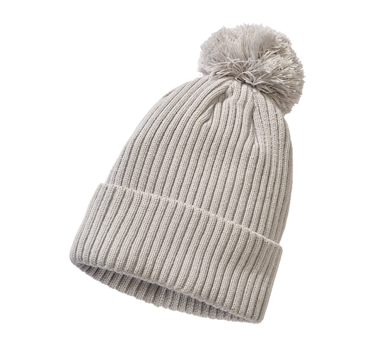 Palarie Bobble Heather Grey Brandit - Caldura Versatila