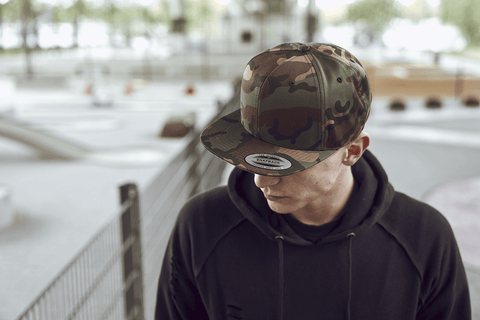 Sapca Brandid Classic Snapback Camo Woodland