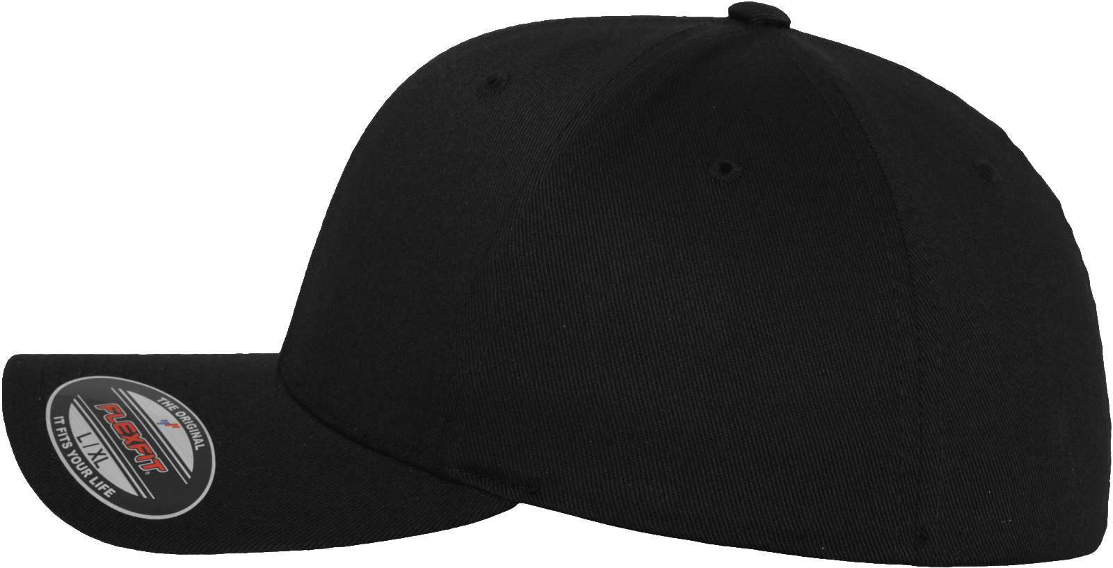 Sapca Flexfit Wooly Combed Black/Grey Brandit - Confort Superior