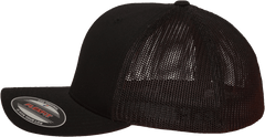 Sapca Flexfit Mesh Trucker Negru Brandit - Ventilatie Superioara