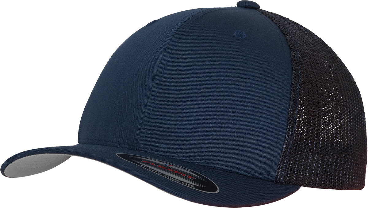 Sapca Brandid Flexfit Mesh Trucker Navy