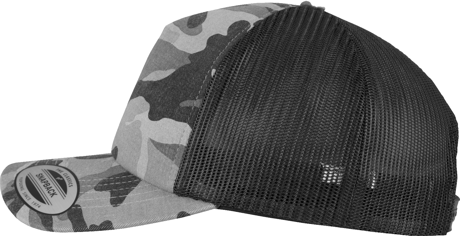 Sapca Camo Trucker Darkcamo/Black Brandit - Ventilatie Optima
