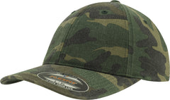 Sapca Flexfit Garment Washed Camo Woodland Brandit - Confort Superior