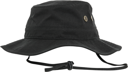 Palarie Fishing Ripstop Negru Brandit - Protectie Esentiala