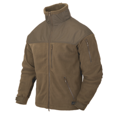 Bluză Fleece Helikon-Tex Classic Army Coyote cu întărituri