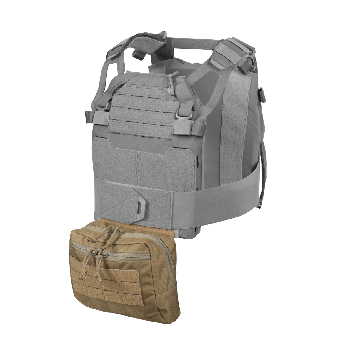 Buzunar Modular Spitfire MK II Helikon-Tex Negru – Cordura 500D, MOLLE - poza 3