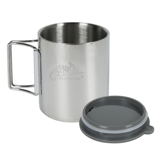 Cană Termo Helikon-Tex Inox cu Mâner Pliabil