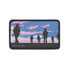 Patch Helikon-Tex Sunset Negru cu Velcro
