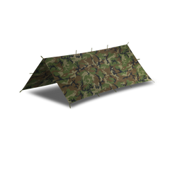 Prelată Helikon-Tex SUPERTARP Small Poliester Camuflaj Woodland