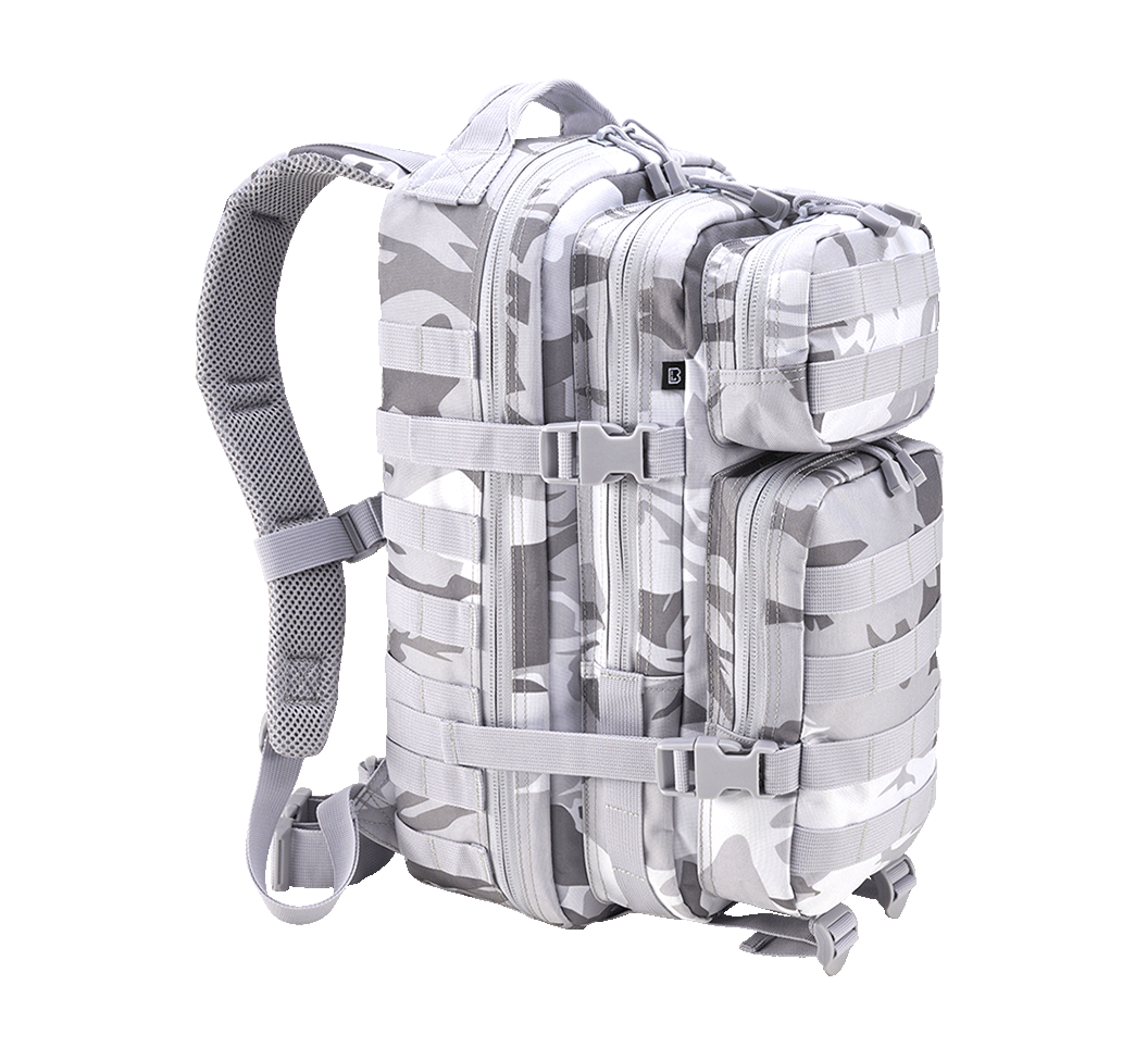 Rucsac US Cooper Medium Blizzard Camo Brandit - Spatiu si Durabilitate