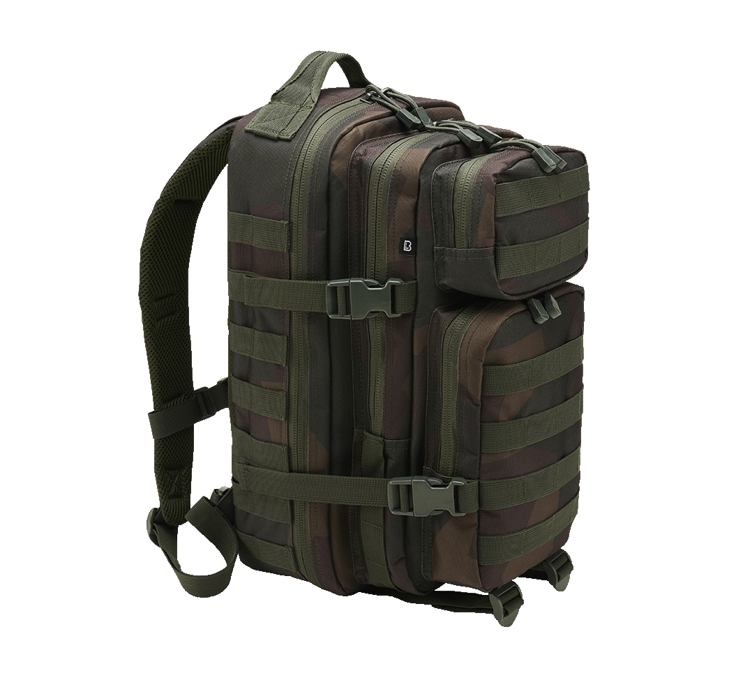 Rucsac US Cooper Medium Dark Woodland Brandit - Durabilitate Esențială