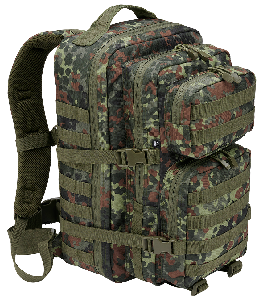 Rucsac US Cooper Large Flecktarn Brandit - Durabilitate Certificată