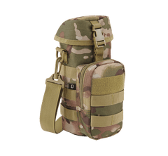 Suport Sticla Molle II Tactical Camo Brandit - Hidratare Esentiala