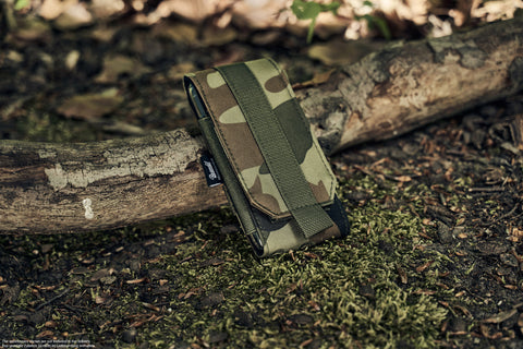 Husa Molle Phone Pouch Large Woodland