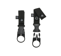 Curea and Molle Loop Bottle Holder 2 Pack Negru Brandit - Suport Hidratare Rapid