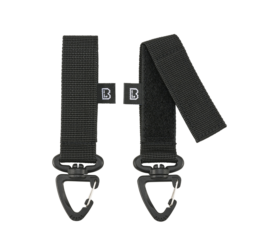 Curea and Molle Loop Carabiner 2 Pack Negru Brandit - Prindere Sigură