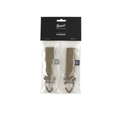 Curea and Molle Loop Carabiner 2 Pack Camel Brandit - Versatilitate Esentiala